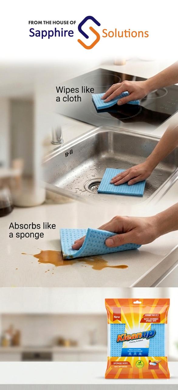 Super Absorbent Sponge Wipe